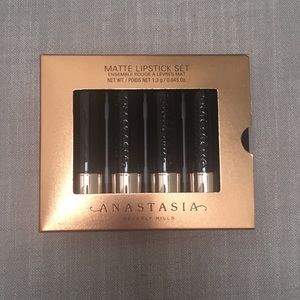 NIB Anastasia BH mini matte lipstick set